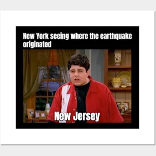 New York seeing where the earthquake originated Posters and Art